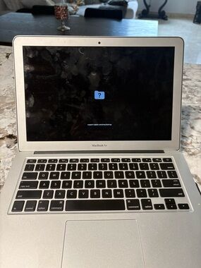 Apple MacBook Air Silver and Black 13" Laptop
